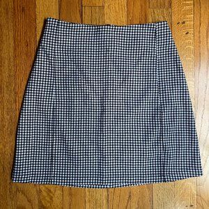 John Galt checked skirt
